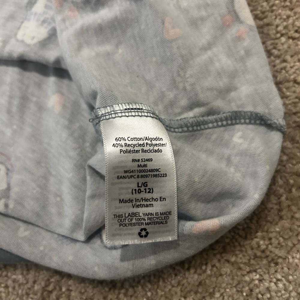 NWOT Wonder Nation Gray Penguin Print Dress Sz. Large-10/12 - Picture 3 of 5